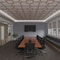 Ekena Millwork 39W x 39H x 14T Small Olivia Decorative Fretwork Wood Ceiling Panels, Cherry CELW39X39X0250OLVCH - alternate 10